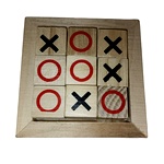 Tic Tac Toe Wooden Game Set | XO Game Box