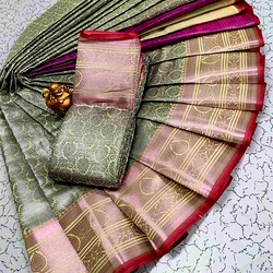 Fancy softsilk Sarees
