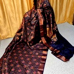 Meena work saree