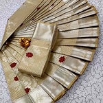 Meena work saree
