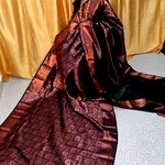Meena work saree