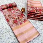 Ac Space Linen Cotton Sarees
