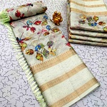 Ac Space Linen Cotton Sarees