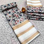 Ac Space Linen Cotton Sarees