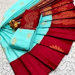 Fancy New soft silk Sarees