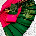 Fancy New soft silk Sarees