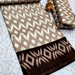 Fancy Print Cotton Sarees