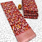 Fancy Print Cotton Sarees