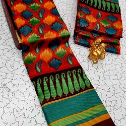 Fancy Print Cotton Sarees