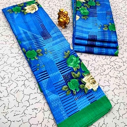 Fancy Print Cotton Sarees