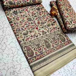 Fancy Print Cotton Sarees