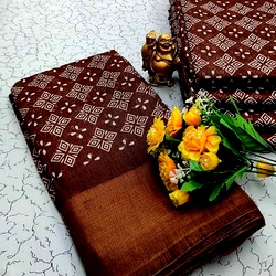 Fancy Print Cotton Sarees