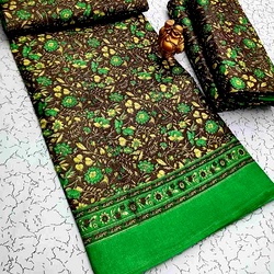 Fancy Print Cotton Sarees