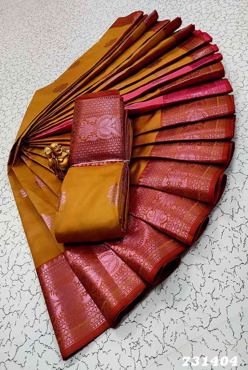 Bhutta soft silk Sarees