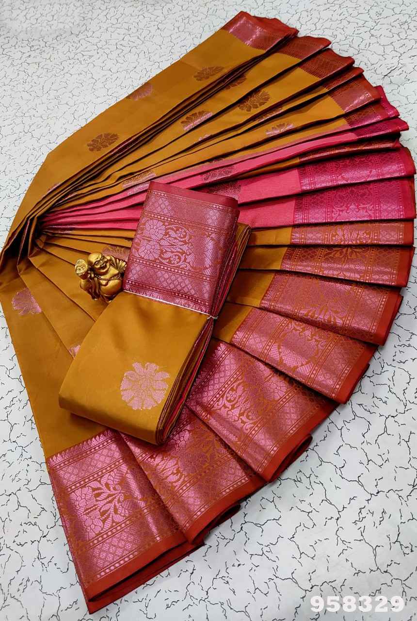 Bhutta soft silk Sarees