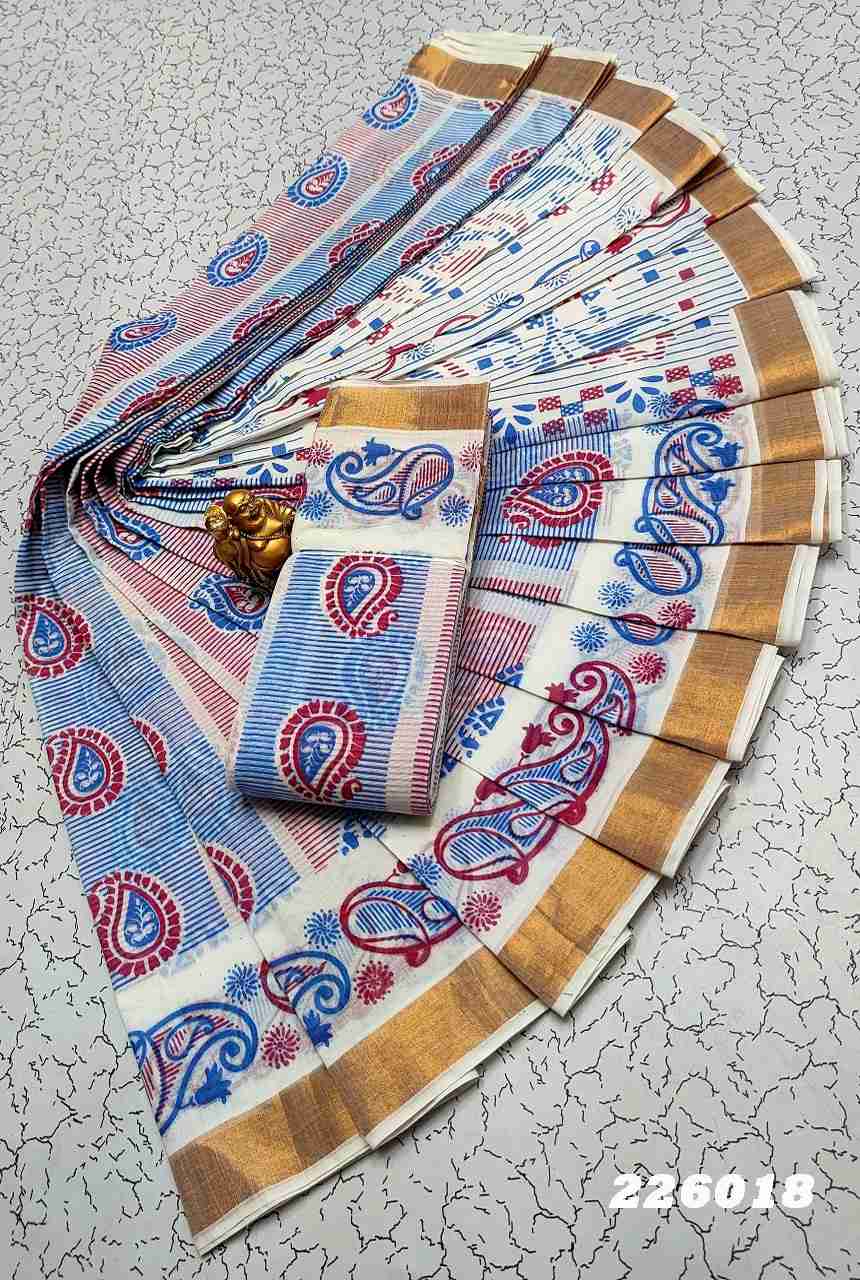 kasavu saree