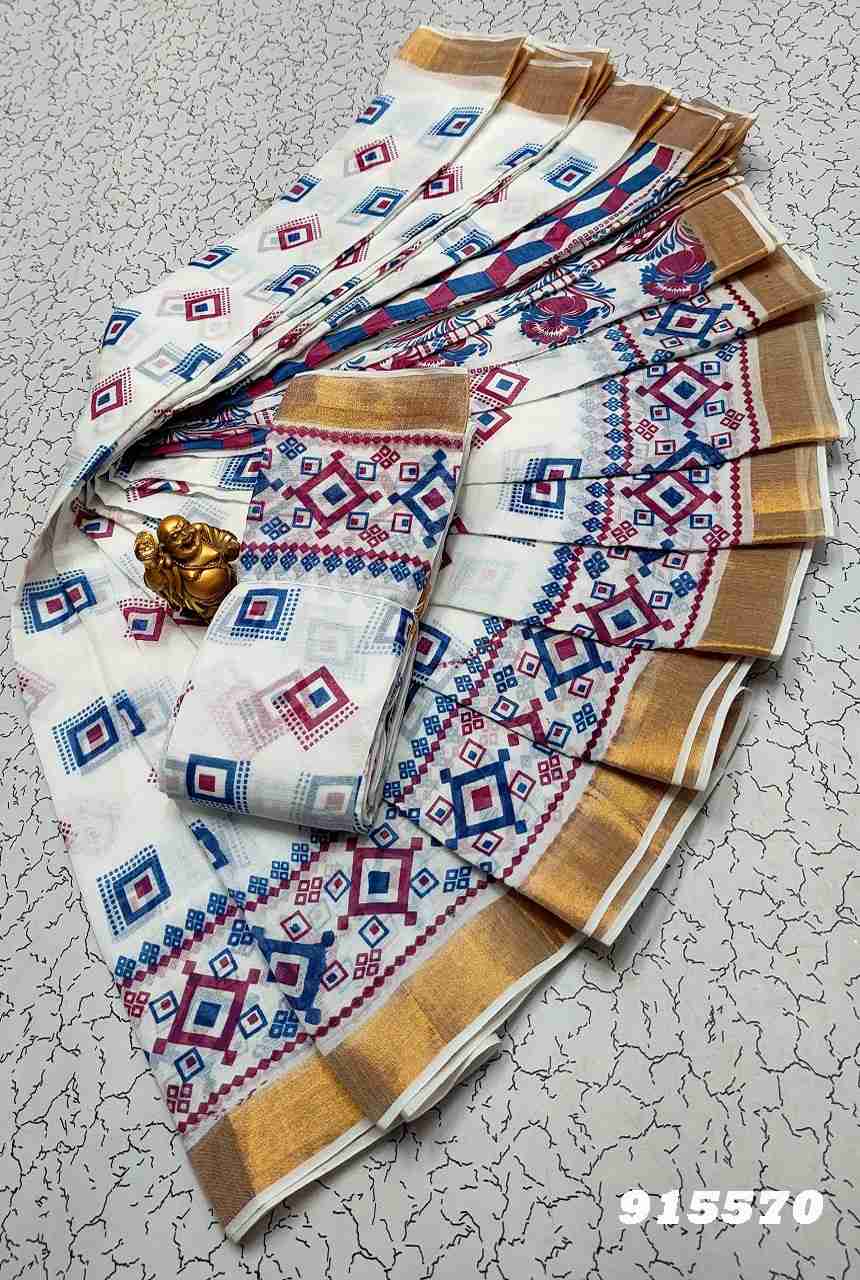 kasavu saree