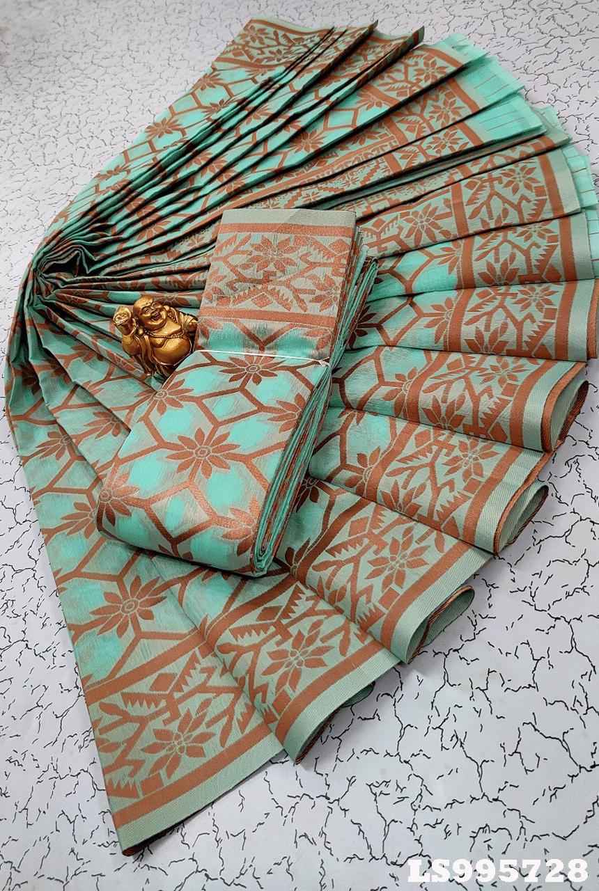 Linen Cotton Sarees