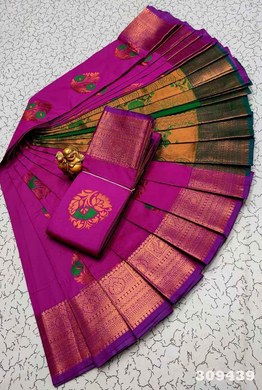 Meena soft silk Sarees