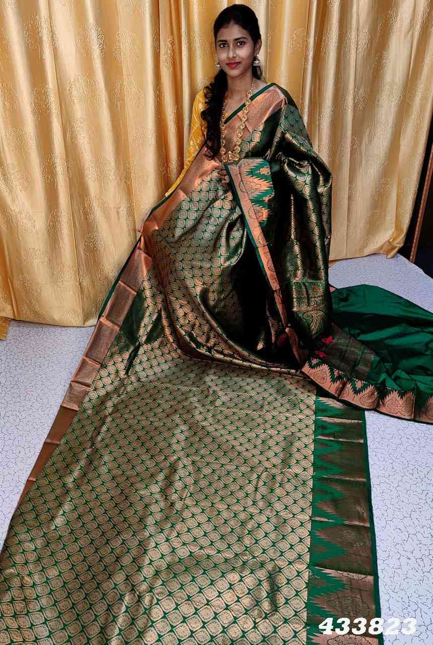 Meena work saree