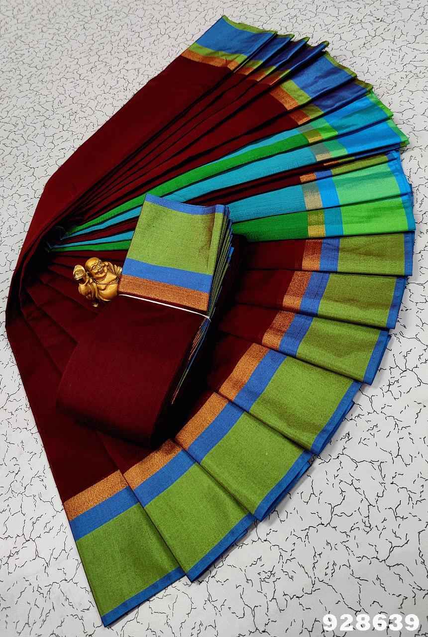 Mesraised Cotton Sarees