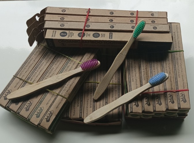 Kids Wooden Tooth Brush