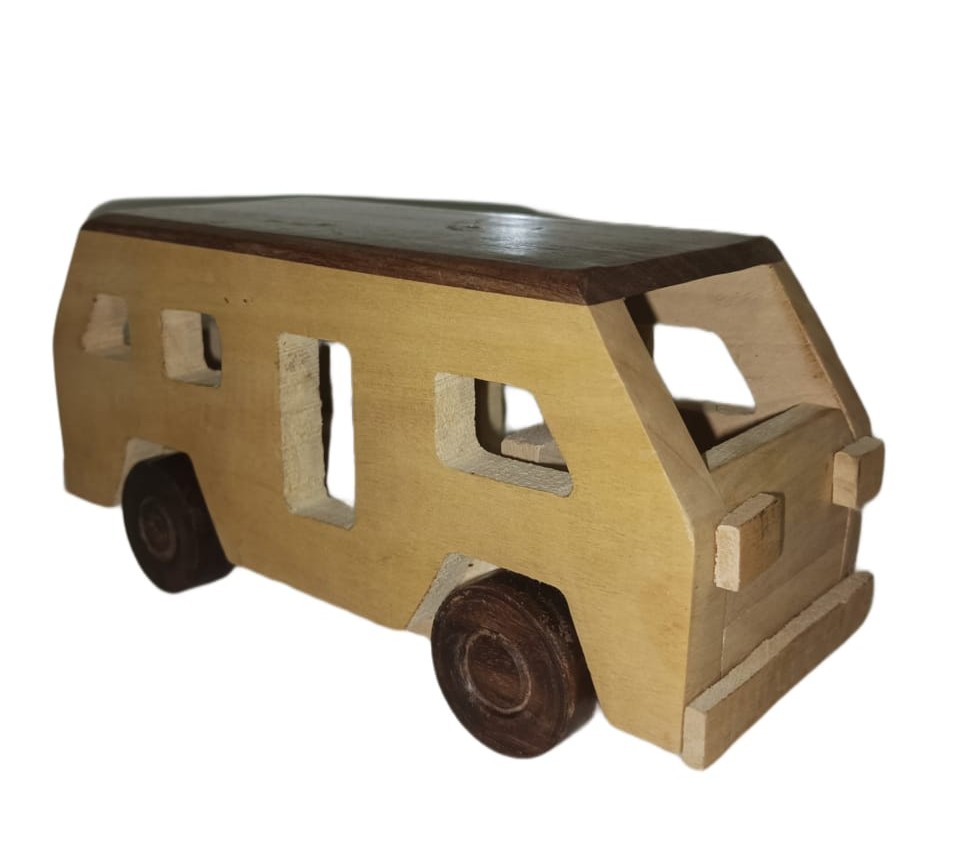 Wooden Bus Toy