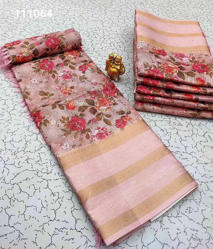 Ac Space Linen Cotton Sarees
