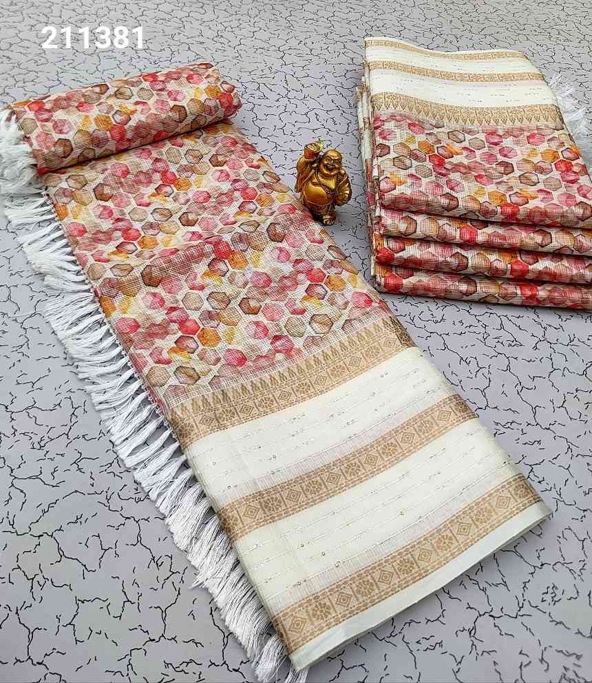 Ac Space Linen Cotton Sarees