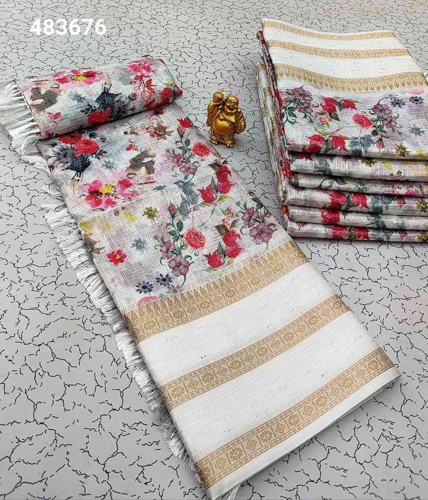 Ac Space Linen Cotton Sarees