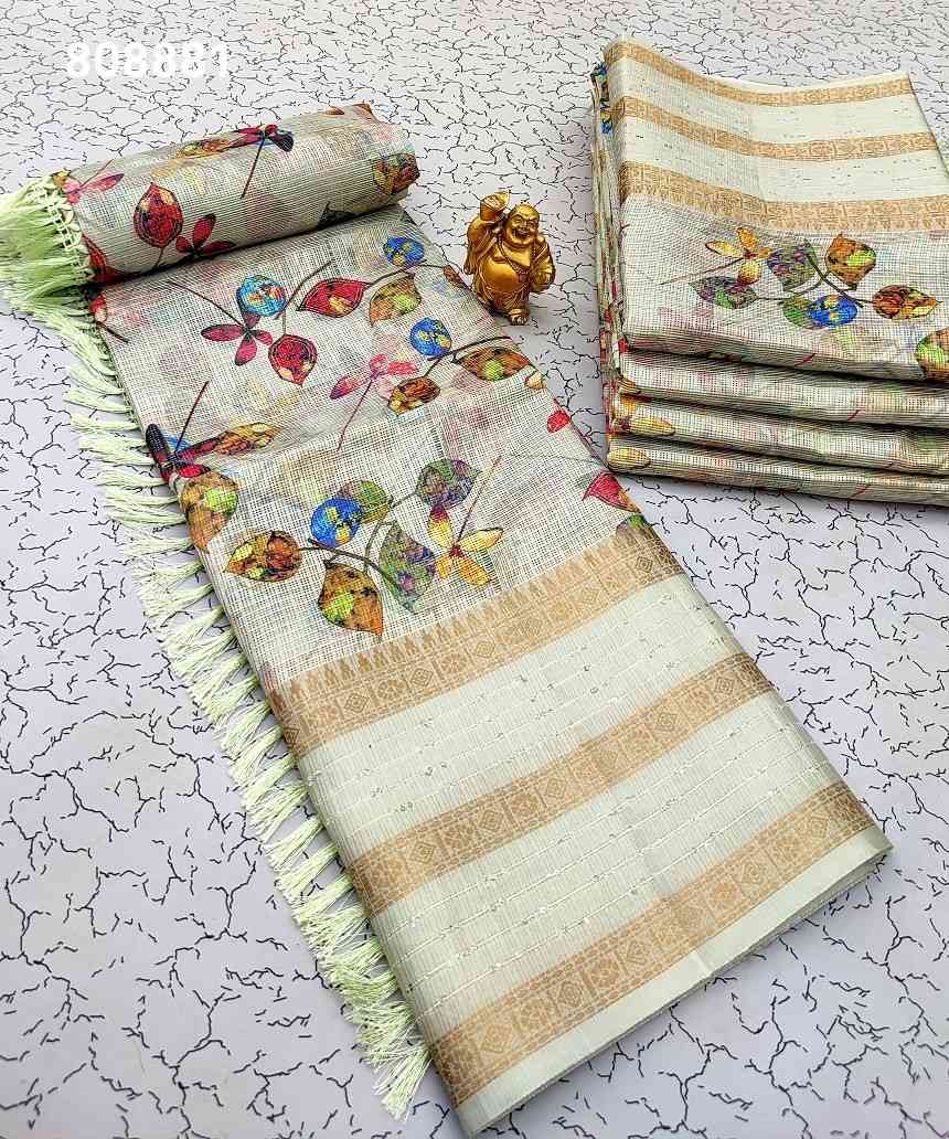 Ac Space Linen Cotton Sarees