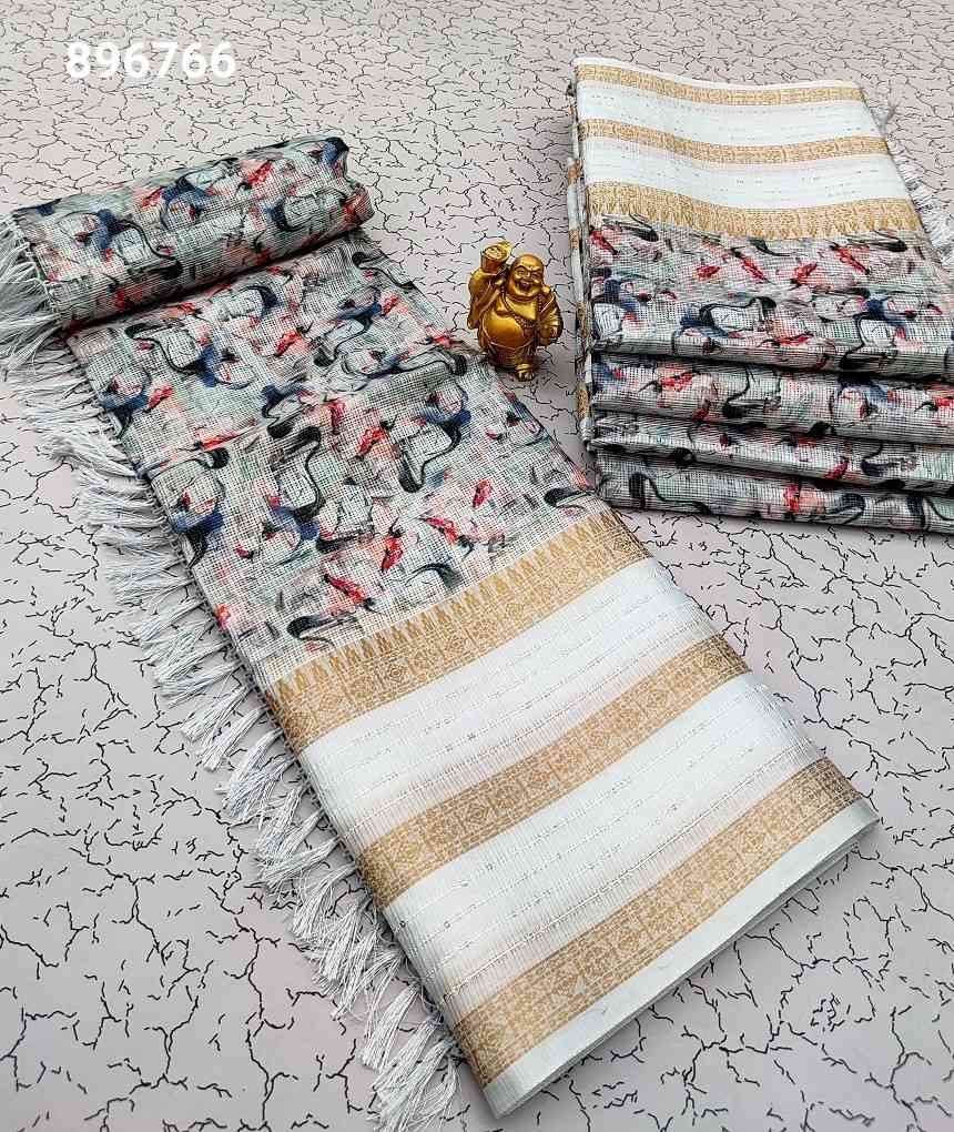 Ac Space Linen Cotton Sarees