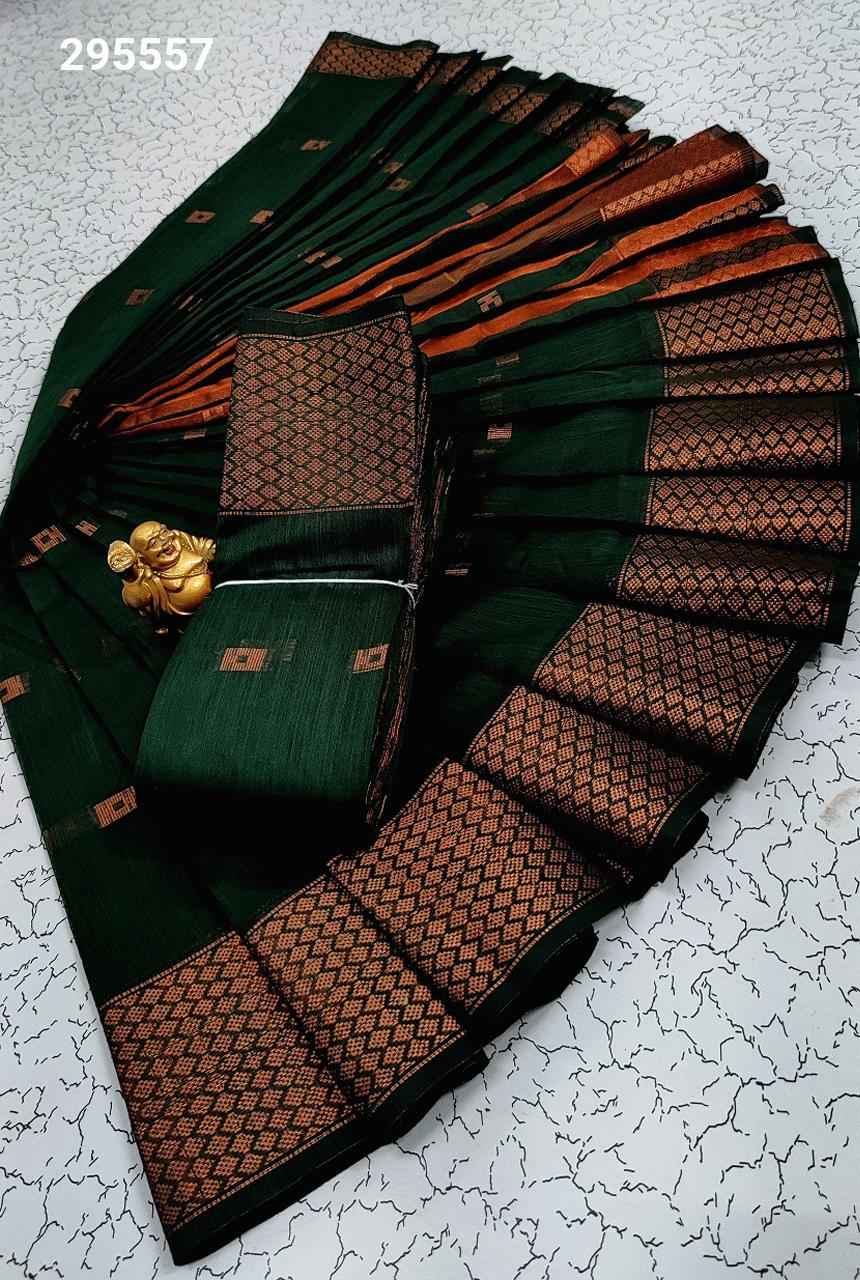 Butta Silk Cotton Sarees