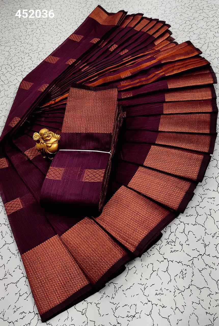 Butta Silk Cotton Sarees