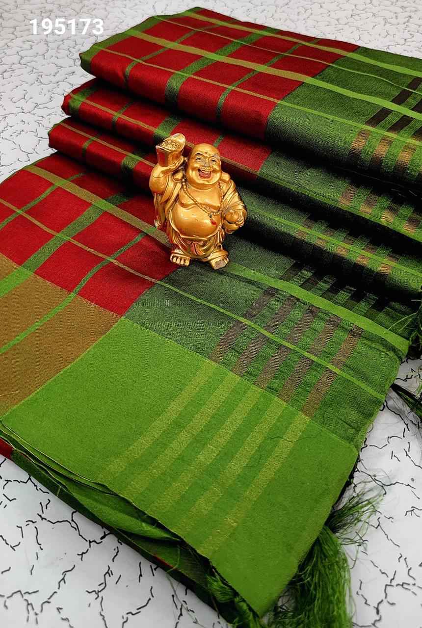 Checked Cotton Sarees