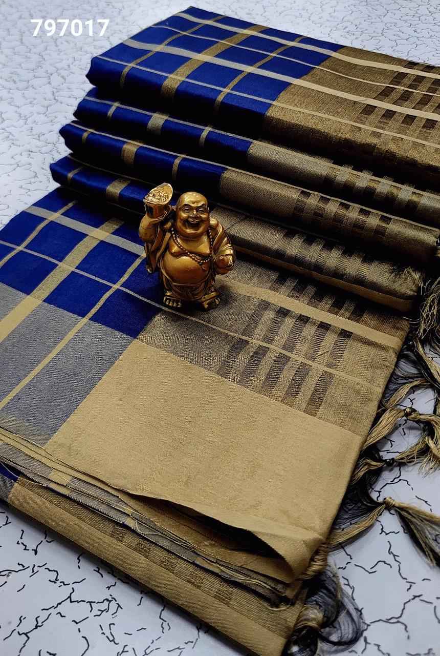 Checked Cotton Sarees