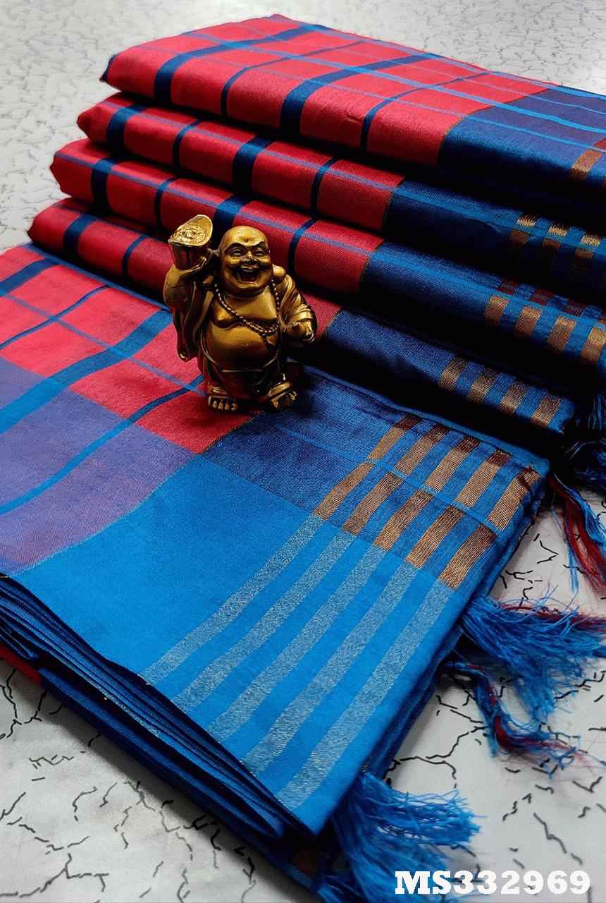Checked Cotton Sarees