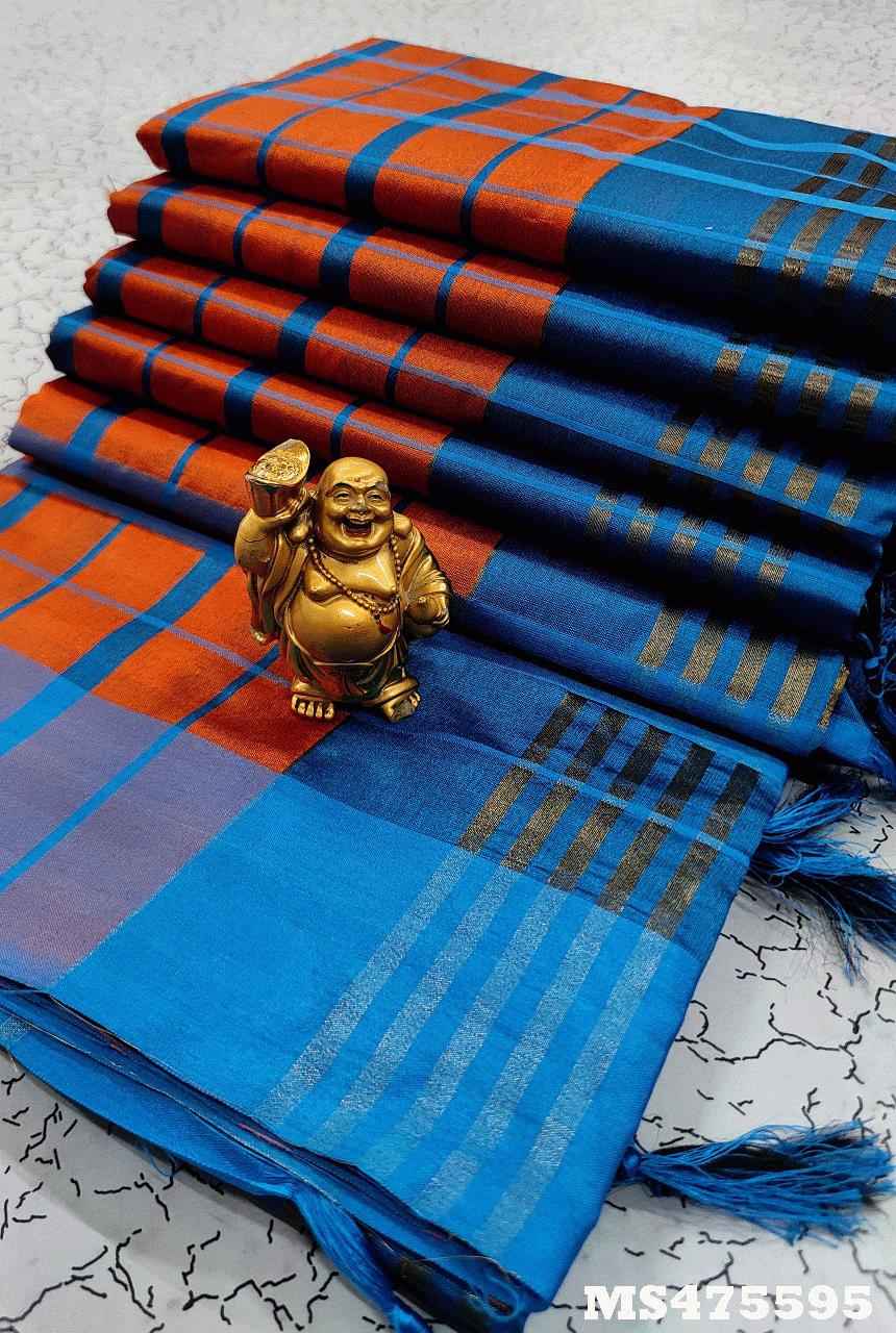 Checked Cotton Sarees