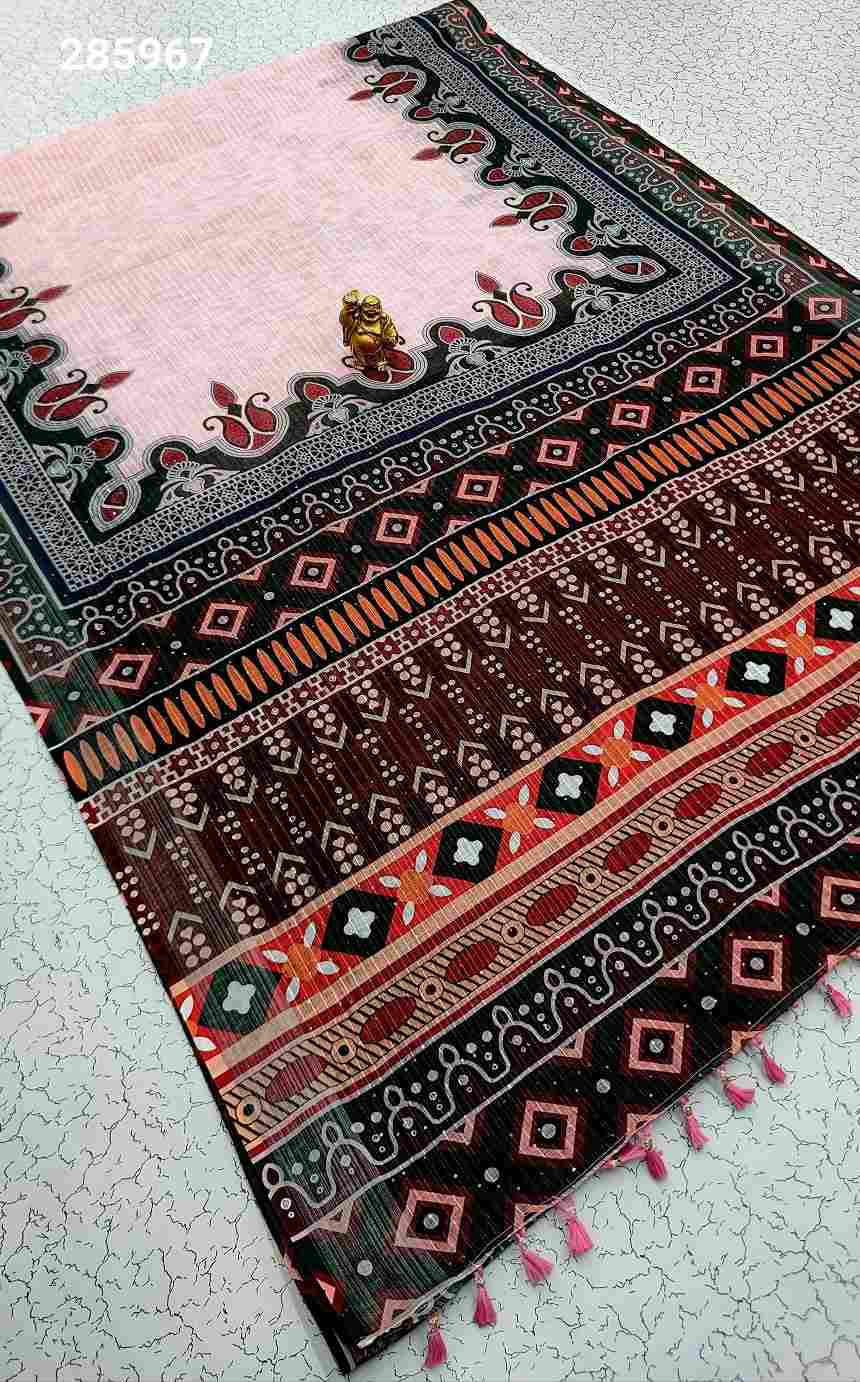 Digital Linen Cotton Sarees