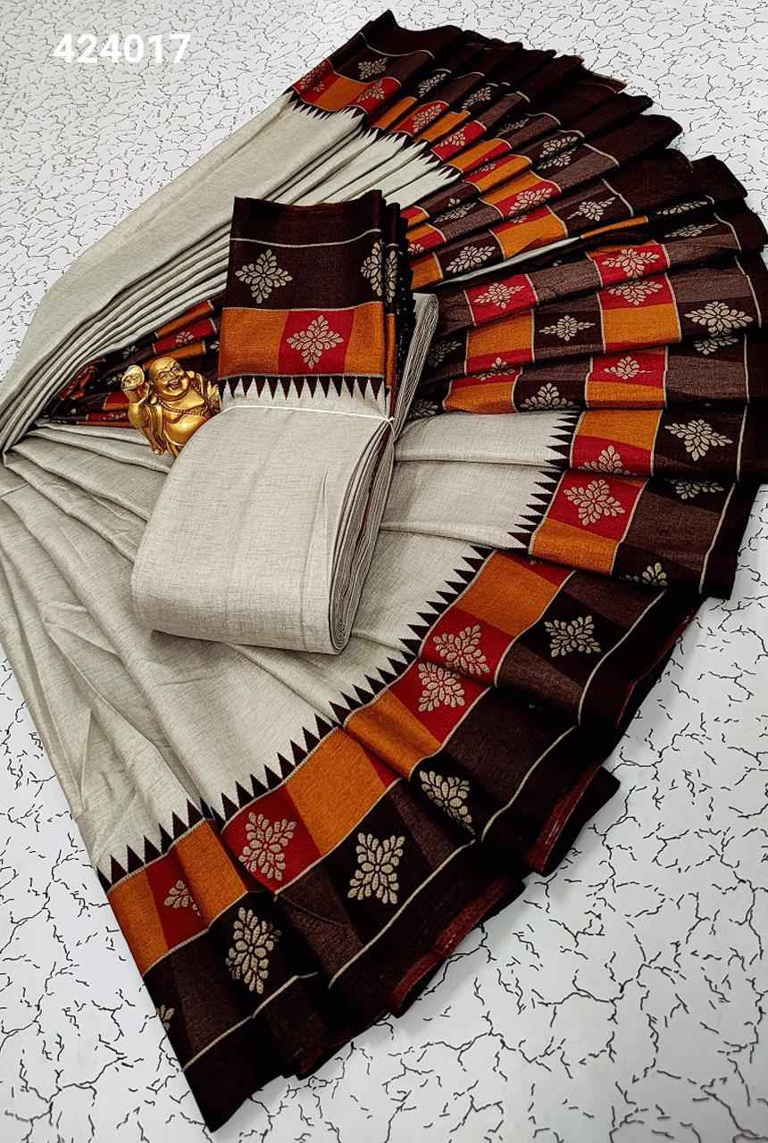 Digital Silk Cotton Sarees