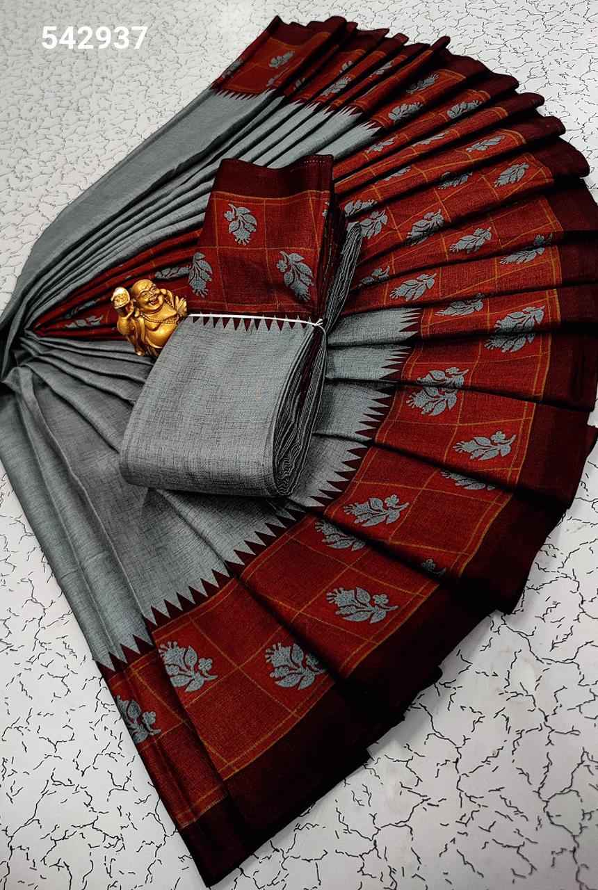 Digital Silk Cotton Sarees