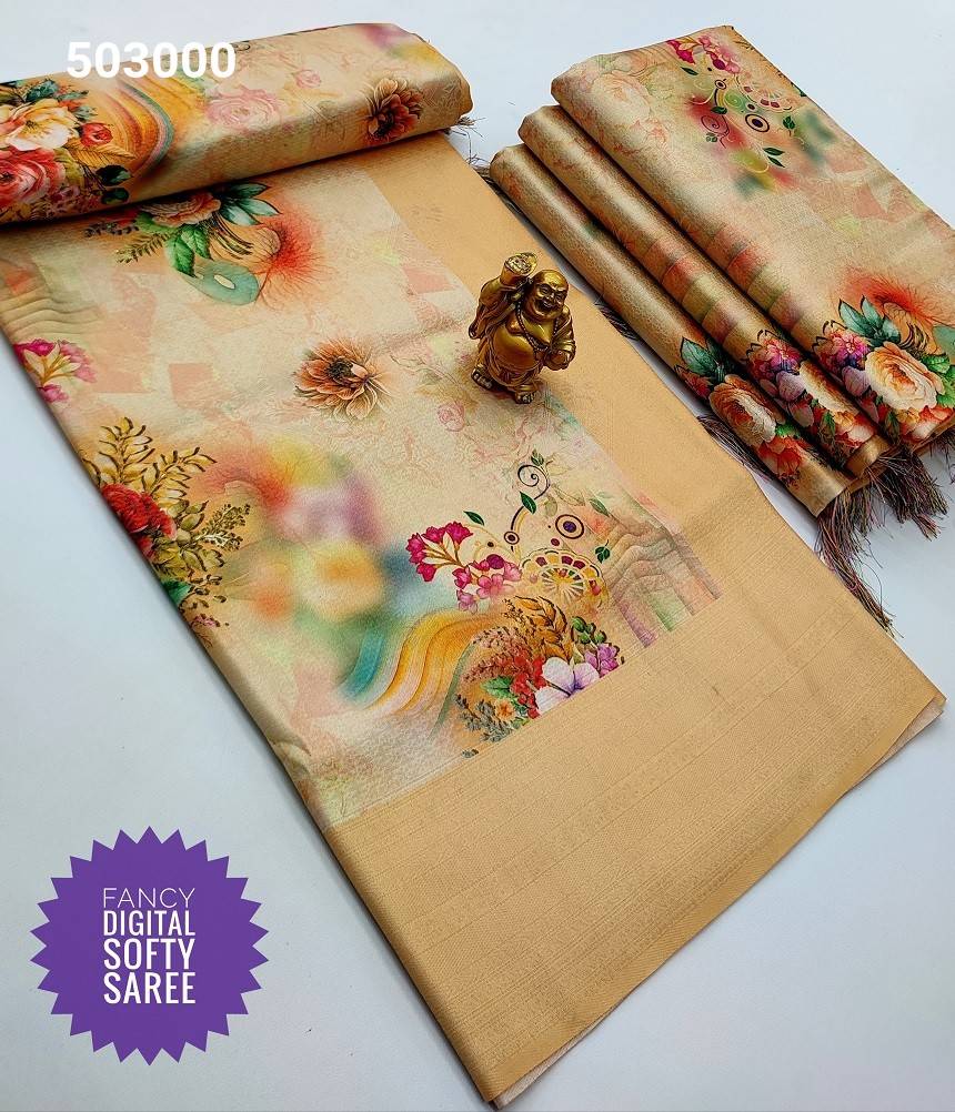 Digital Softy Sarees