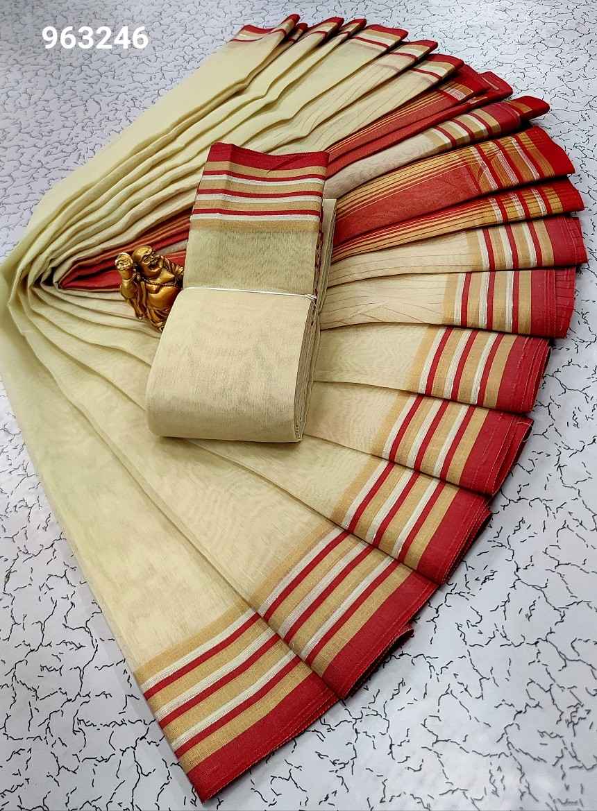 Fancy cotton sarees