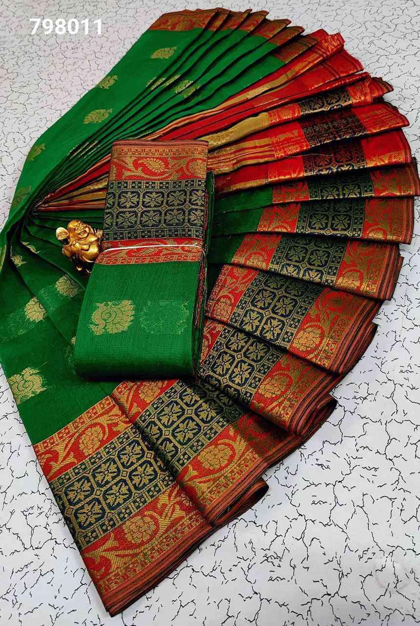 Fancy Meena Cotton Sarees