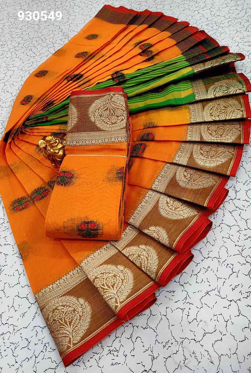 Fancy Meena Cotton Sarees