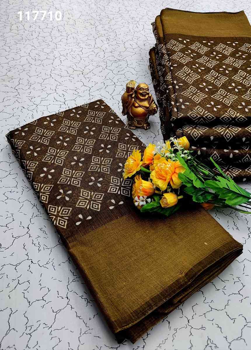 Fancy Print Cotton Sarees