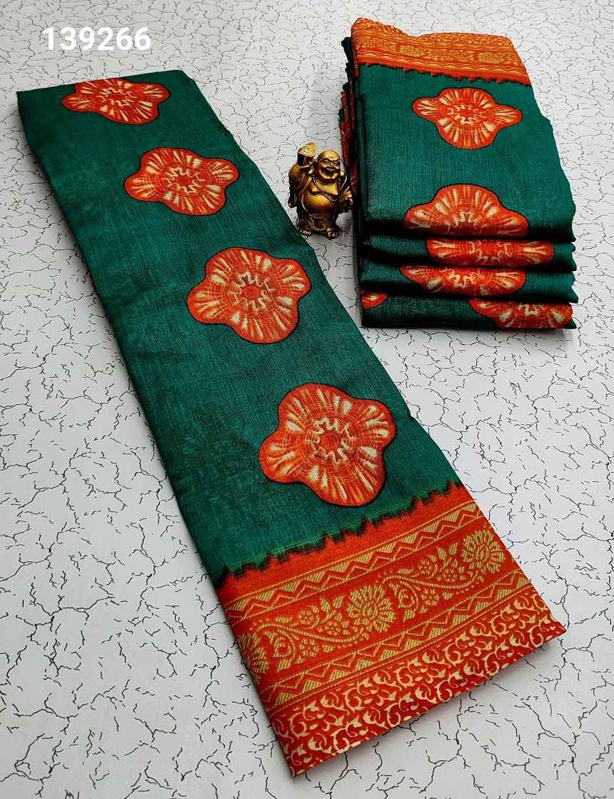 Fancy Print Cotton Sarees