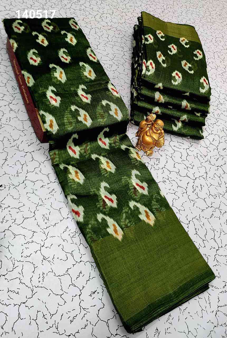 Fancy Print Cotton Sarees