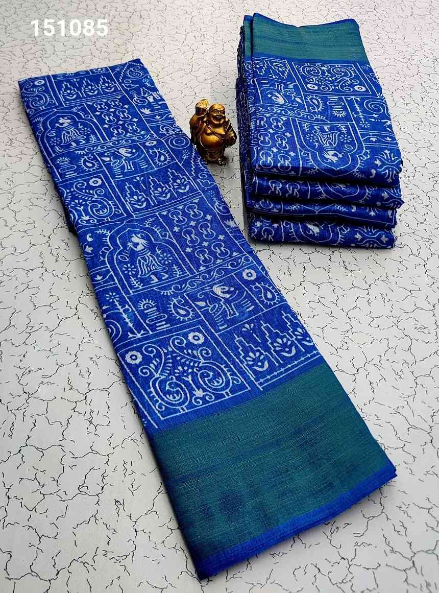 Fancy Print Cotton Sarees