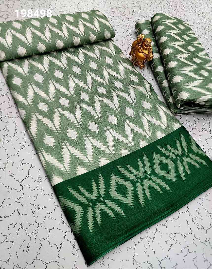 Fancy Print Cotton Sarees